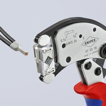 マルチアジャストワイヤーエンド圧着ペンチ KNIPEX(クニペックス)