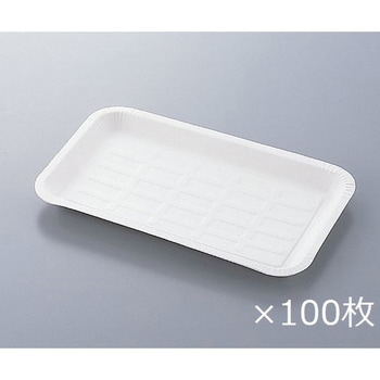 ディスポトレー 130×220×15mm 日昭産業
