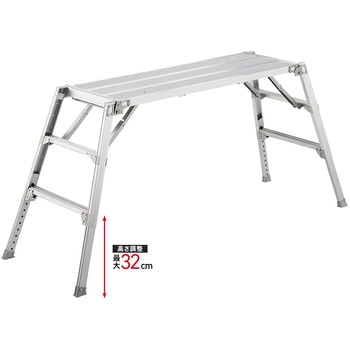 可搬式作業台 デューク(感知音ステップ付) 長谷川工業