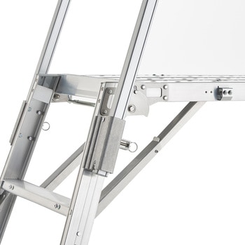 可搬式作業台 デューク(感知音ステップ付) 長谷川工業