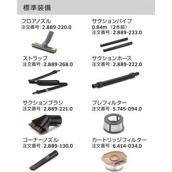 ハンディバキュームクリーナー HV 1/1 Bp (1.394-266.0) ケルヒャー