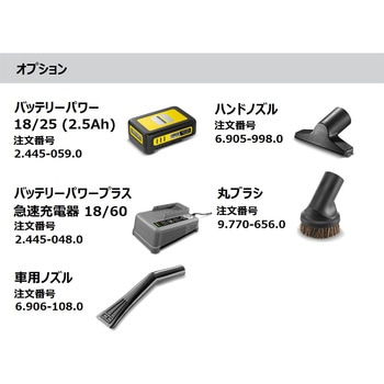 ハンディバキュームクリーナー HV 1/1 Bp (1.394-266.0) ケルヒャー