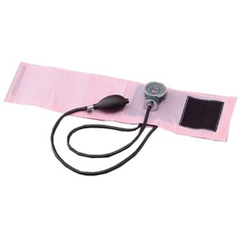 小型アネロイド血圧計 ピンク