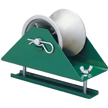 ケーブルラック用滑車台 Greenlee