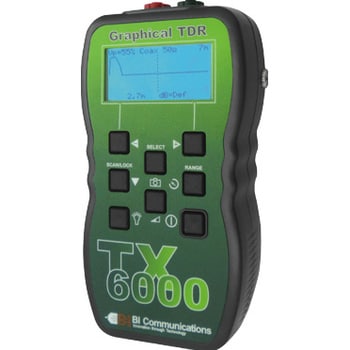 TX6000S 充電式TDRケーブル診断測長機 TX6000S 1台 グッドマン 【通販