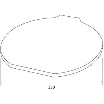 バーキンタX カラーバケツ用蓋 15L バーテック