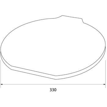 バーキンタX カラーバケツ用蓋 15L バーテック