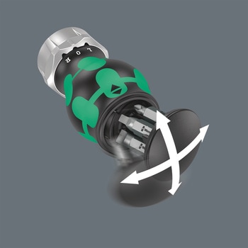 スタビ差替式ラチェットドライバー RA4 Wera
