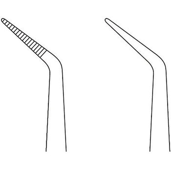 ピンセット(無鈎) 溝なし 160mm YDM