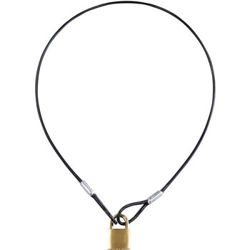 ワイヤー&パドロック 同一鍵・番号指定なしタイプ SoL