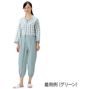 制菌前開き介護用ねまき (ロック機能付) アズワン