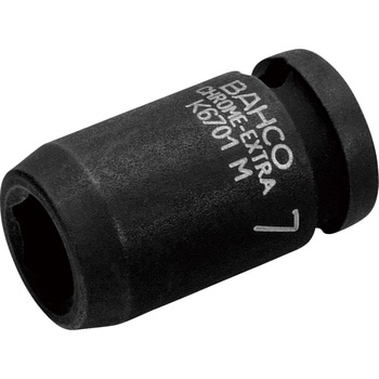 1/4” インパクトソケット(6角) BAHCO(バーコ)