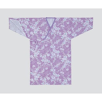ガーゼ二重合わせ介護寝巻 (女性用/L) アズワン