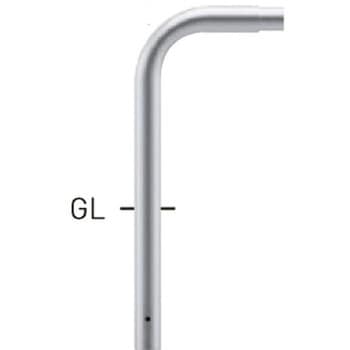 自転車用ジョイント式パイプ (ステンレスタイプ) 帝金