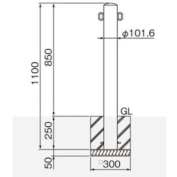 ピラー型スタンダード(スチールタイプ) 帝金