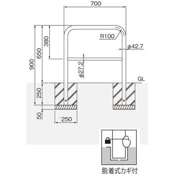 横型スタンダード(ステンレスタイプ) 帝金