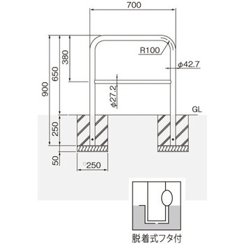 横型スタンダード(ステンレスタイプ) 帝金