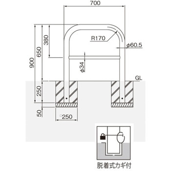 横型スタンダード(ステンレスタイプ) 帝金