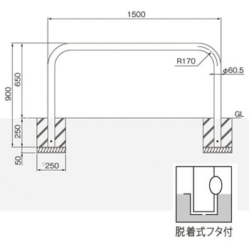 横型スタンダード(ステンレスタイプ) 帝金