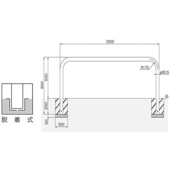横型スタンダード(ステンレスタイプ) 帝金
