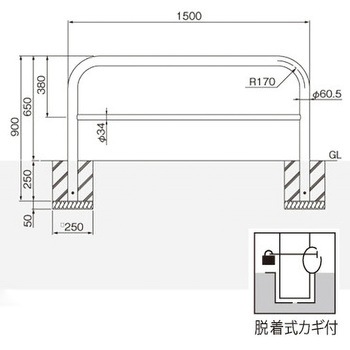 横型スタンダード(ステンレスタイプ) 帝金