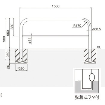 横型スタンダード(ステンレスタイプ) 帝金