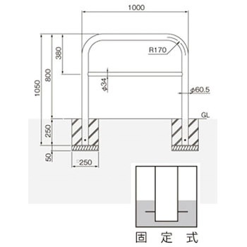 横型スタンダード(ステンレスタイプ) 帝金