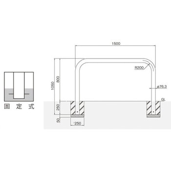 横型スタンダード(ステンレスタイプ) 帝金
