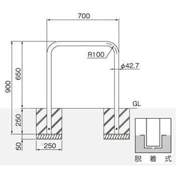 横型スタンダード(スチールタイプ) 帝金