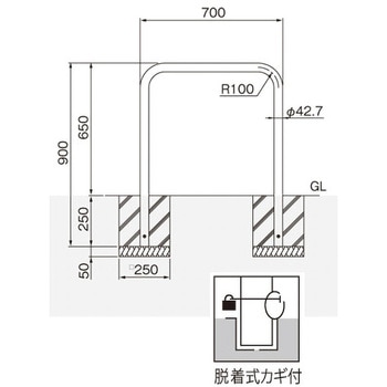横型スタンダード(スチールタイプ) 帝金