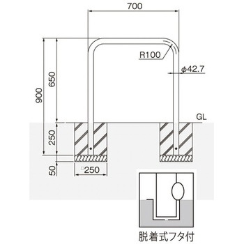 横型スタンダード(スチールタイプ) 帝金