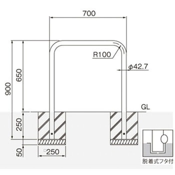 横型スタンダード(スチールタイプ) 帝金