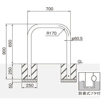 82-P 横型スタンダード(スチールタイプ) 帝金 25965696