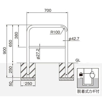 横型スタンダード(スチールタイプ) 帝金