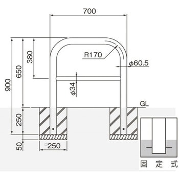 82-A3 横型スタンダード(スチールタイプ) 1台 帝金 【通販サイトMonotaRO】