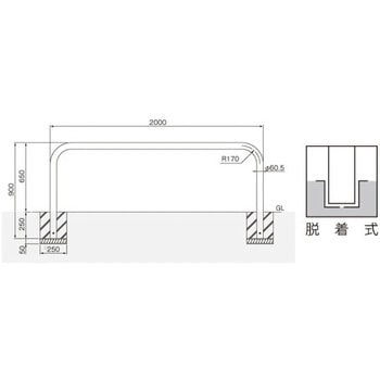 横型スタンダード(スチールタイプ) 帝金