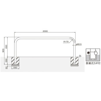 横型スタンダード(スチールタイプ) 帝金