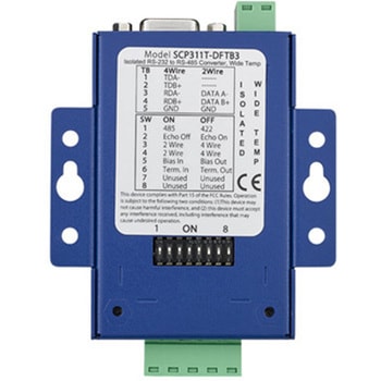 コンバータ(RS-232信号をRS-422/485信号/TTL/カレントループに変換)・分配器 Advantech(アドバンテック)