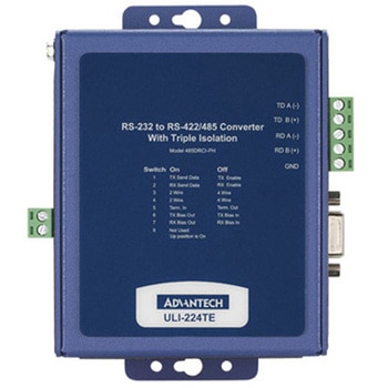コンバータ(RS-232信号をRS-422/485信号/TTL/カレントループに変換)・分配器 Advantech(アドバンテック)