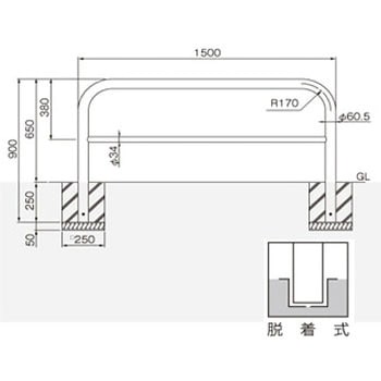 横型スタンダード(スチールタイプ) 帝金