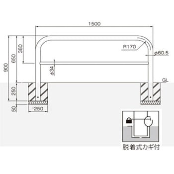 横型スタンダード(スチールタイプ) 帝金