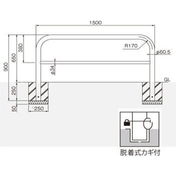 82PK3-15 横型スタンダード(スチールタイプ) 帝金 25967078