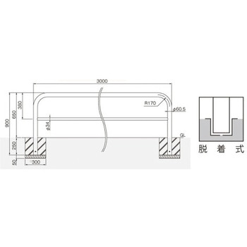 横型スタンダード(スチールタイプ) 帝金