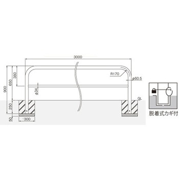 82PK3-30 ���^�X�^���_�[�h(�X�`�[���^�C�v) ��� 25967394