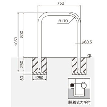 Y82-PK 横型スタンダード(スチールタイプ) 帝金 25967559