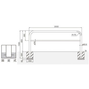 横型スタンダード(スチールタイプ) 帝金