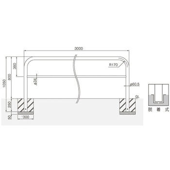 横型スタンダード(スチールタイプ) 帝金