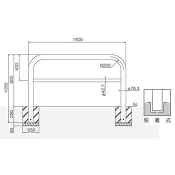 横型スタンダード(スチールタイプ) 帝金
