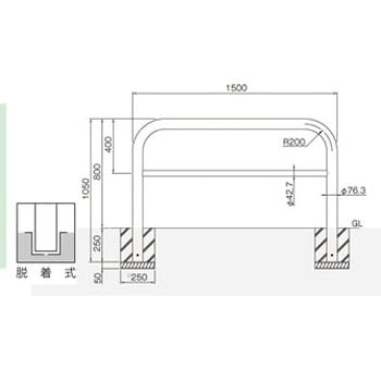 横型スタンダード(スチールタイプ) 帝金