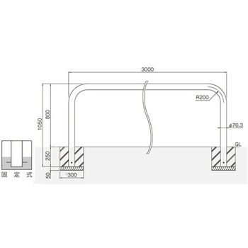 横型スタンダード(スチールタイプ) 帝金